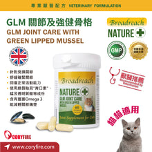 Broadreach Nature - GLM Cat 關節及強健骨格 (貓隻專用) - BRCJ-GC060C