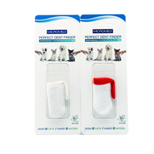 Micromed Vet - Dog or Cat Finger 寵物抗菌清潔牙套 - 貓狗適用 - MVT4-TC1PCS (顏色隨機發)