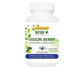 Broadreach Nature - VISION BERRY (Cats & Dogs) Eye Care Pills (For Cats/Dogs) - BRBE-VB030C