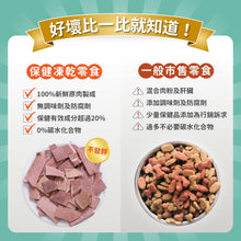 PETSTIMES 毛孩時代 - 100% Whole food Beef Chops Freeze-Dried Pet Treats (Cats & Dogs) 100%原型牛肉塊凍乾零食 (貓/犬隻專用) - PTBC-040G