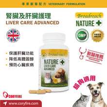 Broadreach Nature - Liver Care Advanced (Cats & Dogs) 腎臟及肝臟護理丸 (貓/犬隻專用) 90粒 - BRBZ-LC090C