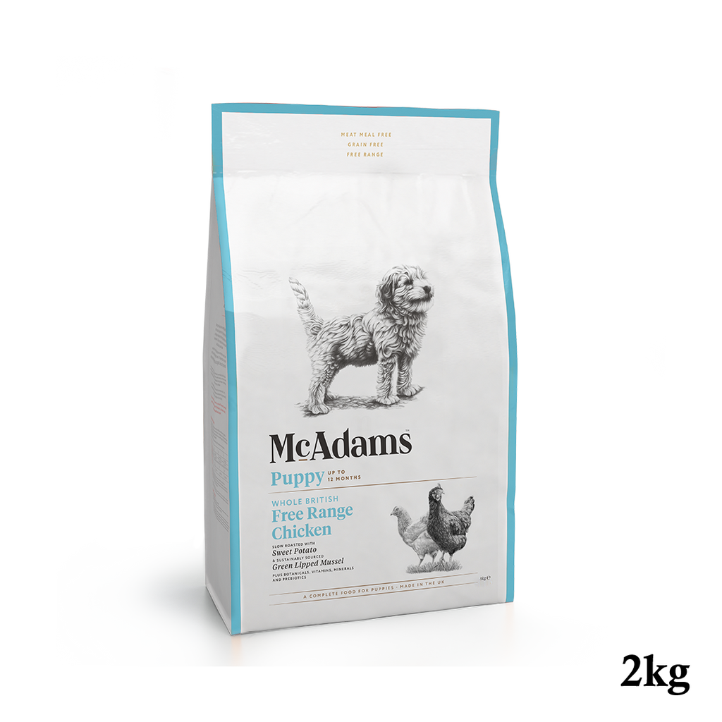 McAdams Free Range Chicken Dog Food (Puppy Formula) 2kg MAPD