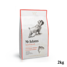 McAdams - Free Range Chicken & Scottish Salmon Dog Food (Small Breed Formula) 2kg - MASD-CS002K (BBD 2025)
