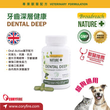 Broadreach Nature - Dental Deep  with Oral-Activ (Cat & Dog) 牙齒深層健康活性膠囊 60粒 (貓犬專用) - BRBT-DD060C
