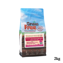 Broadreach Nature - Grain Free - Venison (Adult Dog) 無穀物 - 鹿肉、甜薯、桑椹和50%鹿肉混合三文魚 (成年犬專用配方) - BFDA-VPM02