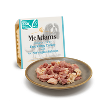 McAdams - Free Range Turkey, Norwegian Salmon (Wet Dog Food) - MADW-TS