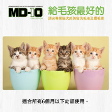MD-10 - Kitten Shampoo 幼貓嬌嫩皮毛洗毛液 300ml - MDCS-KT300M